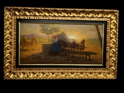 Pállya Celesztin- festmény