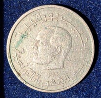 Pénzérme Tunézia 1/2 dínár 1983