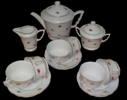 Manófüles Zsolnay teás készlet