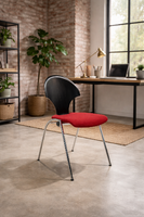 Vintage Kusch+Co Stackable Postmodern Chairs from the 1980s