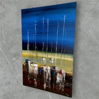 Balatoni csend 40x60cm vászon festmény PreszyArt