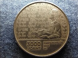 Magyarország 200 éves a vakok magyarországi oktatása 3000 Forint 2025 BP Patinázott