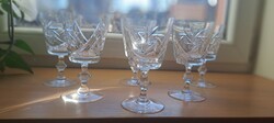 Ajka kristály ólomkristály pezsgőspohár készlet