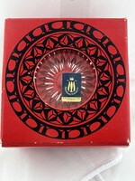 Ólomkristály borospohár alátét készlet