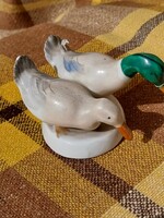 Régi aquincumi porcelán kacsa pár