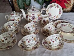 Pillangós teás, és sütis készlet