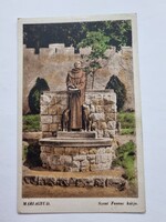 MÁRIAGYŰD Szent Ferenc kútja régi postatiszta képeslap (Karinger)