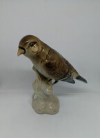 Royal Dux porcelán madár!