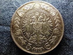 Ausztria Ferenc József (1848-1916) .900 ezüst 5 Korona 1909