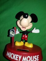 Retro autós / ASZTALI napelemes DISNEY Miki egér MIckie Mouse figura nagyon szép 18 cm képek szerint