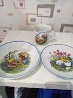 Hollóházi mese mintás szett