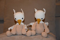 Horgolt griff madár