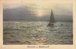 Ba - 867  Akinek a Balaton a szép Emlék: Üdvözlet
