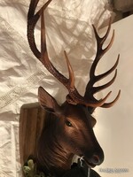 TRÓFEA  CSENGŐ - 1959 év - NSZK - 52 x 22 cm - ÚJSZERŰ - MŰANYAG - GYÖNYÖRŰ - FA HATÁSÚ