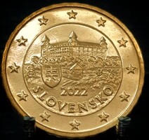 Szlovákia 10 euro cent, 2022 A01F3