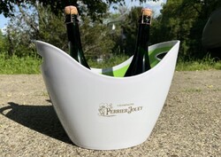 Perrier-Jouët champagne kétpalackos plasztik pezsgőhűtő jégveder