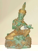 Thai bronz szobor