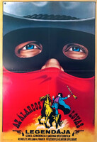 Az álarcos lovas legendája filmplakát,moziplakát, 1981, Klinton Spilsbury, Christopher Lloyd, A1-es 