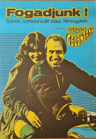 Fogadjunk!, eredeti filmplakát,moziplakát