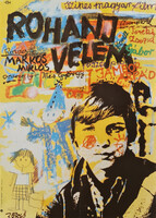 Rohanj velem, eredeti filmplakát,moziplakát