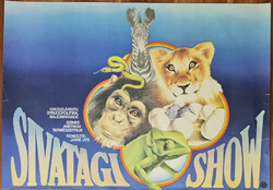 Sivatagi show, eredeti filmplakát,moziplakát