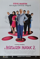 A rózsaszín párduc 2. eredeti filmplakát,moziplakát