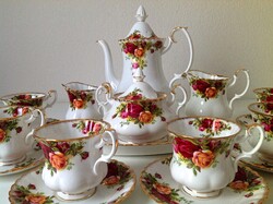 ROYAL ALBERT OLD COUNTRY ROSES KÁVÉSKÉSZLET