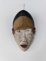 Antik afrikai maszk Vuvi népcsoport Kongó Africká maska afrikanische Maske E5 481 6123