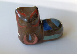 Jelzett Mexikói Tonala Kerámia Macska – Silva Műhely