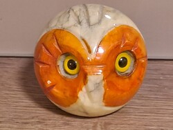 Ónix bagoly dísztárgy