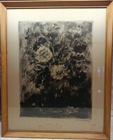 RÉZKARC - Bordás Ferenc (virágcsendélet)