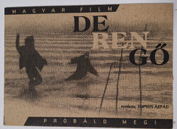 Derengő, Sopsits Árpád, filmes reklám képeslap 1996