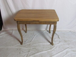 Antik Neobarokk asztal bővíthető(csiszolt)