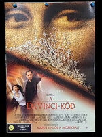 A Da Vinci-kód eredeti filmplakát,moziplakát