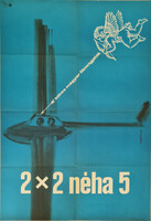 2 x 2 néha 5, eredeti filmplakát,moziplakát