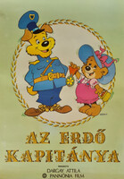 Az erdő kapitánya, eredeti filmplakát,moziplakát