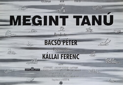 Megint tanú, eredeti filmplakát,moziplakát