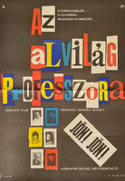 Az alvilág professzora, eredeti filmplakát,moziplakát