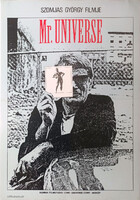 Mr. Universe filmplakát,moziplakát, Rendezte: Szomjas György, 1988, A1-es méret
