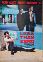 Less Than Zero (Fagypont alatt) eredeti USA kiadású filmplakát,moziplakát