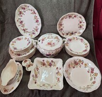 Zsolnay pillangó mintás 6 személyes étkészlet