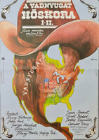 A vadnyugat hőskora I-II., eredeti filmplakát,moziplakát