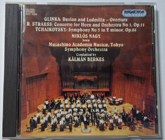 Berkes Kálmán (Glinka, R.Strauss,Tchaikovsky,Nagy Miklós) zenei CD lemez 1999