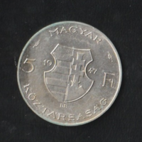 5 Forint 1947-es ezüst