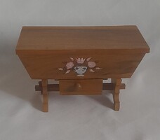 Swiss reuge music box - painted jewelry box