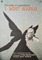 I, mint Ikarus, eredeti filmplakát,moziplakát