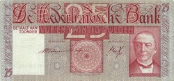 25 gulden 1941 Hollandia Gyönyörű