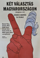 Két választás Magyarországon, eredeti filmplakát,moziplakát