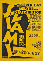 Sziámi koncertjegy