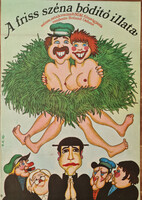 A friss széna bódító illata, eredeti filmplakát,moziplakát